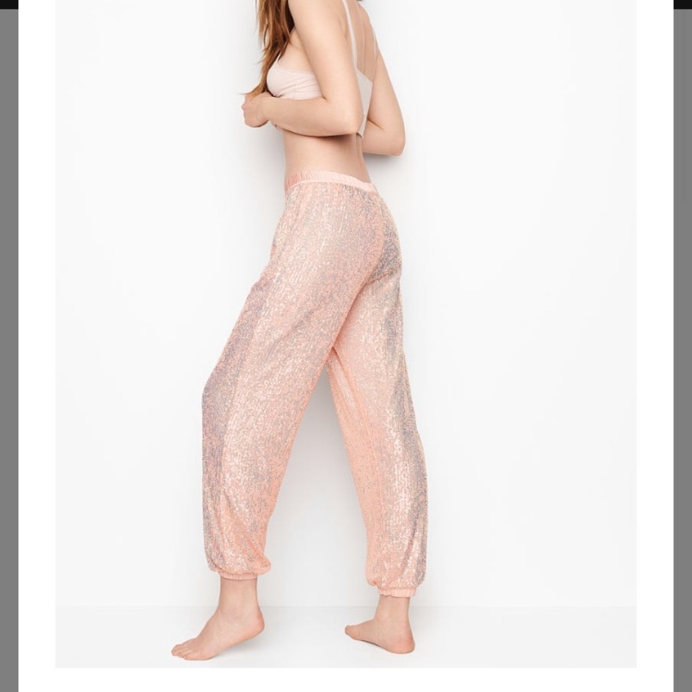 Victoria’s Secret Sequin Jogger Pants
